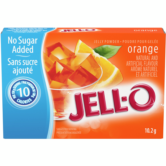 Jell-O Zero Sugar Orange Jelly Powder Mix 10.2 g, $14.71/100g