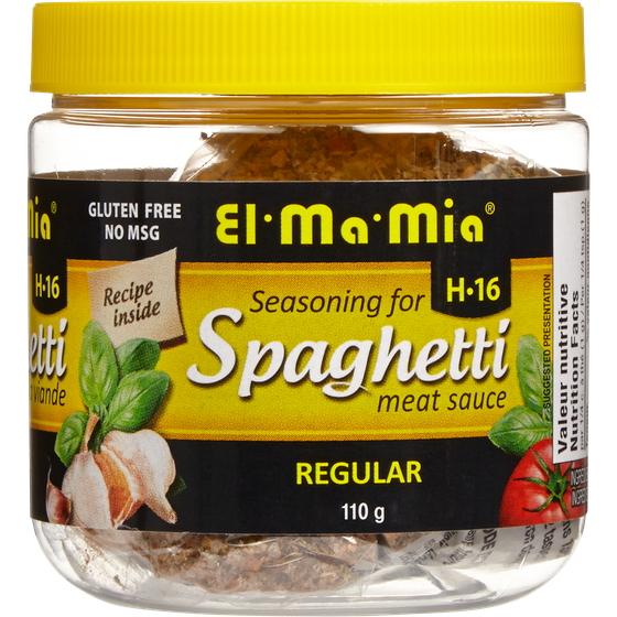 El Ma Mia Spaghetti Sauce Seasoning, Regular 110 g, $4.55/100g
