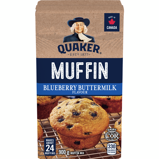Quaker Blueberry Buttermilk Flavour Muffin Mix - 900 g | Zehrs