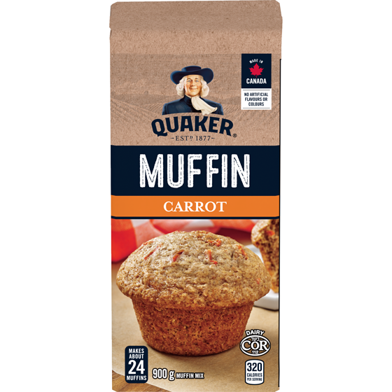 Quaker Carrot Muffin Mix 900 g, $0.72/100g