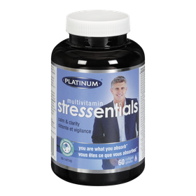 Platinum Naturals Stressentials Men's 60 ea, $0.87/1ea