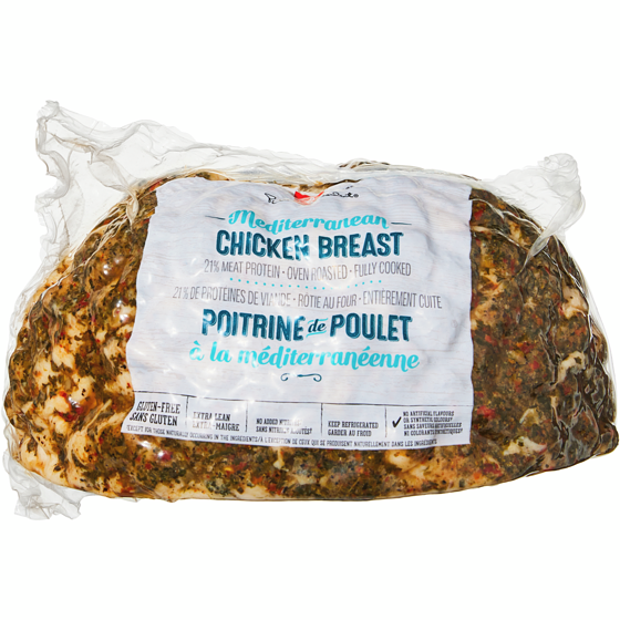 President's Choice Mediterranean Chicken Breast $39.90/1kg $18.10/1lb
