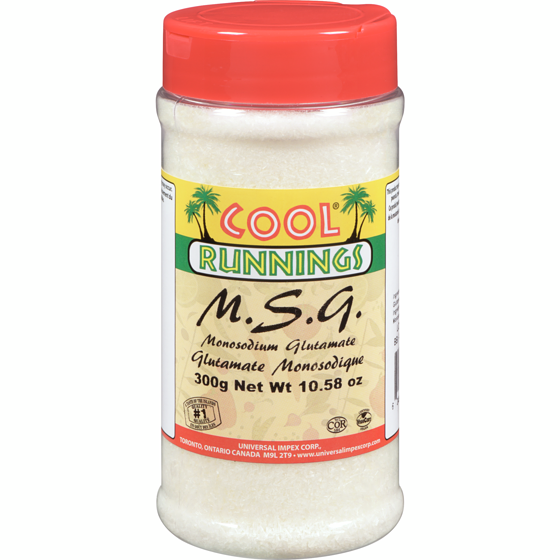 Cool Runnings Monosodium Glutamate 300 g, $1.60/100g