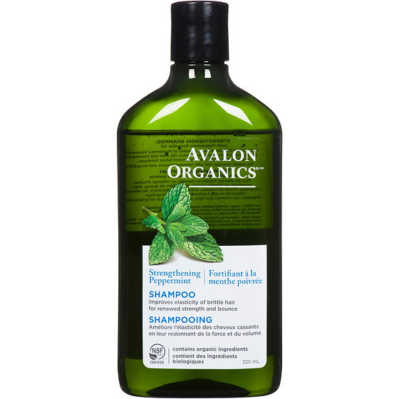 Avalon Shampooing biologique fortifiant à la menthe poivrée 325 ml, 2,30 $/100ml