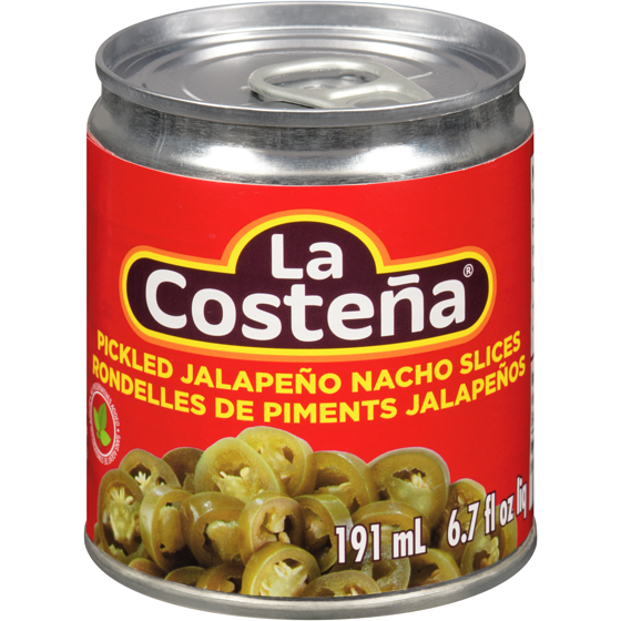 La Costena Pickled Jalapeño Slices for Nachos 191 ml, $1.46/100ml