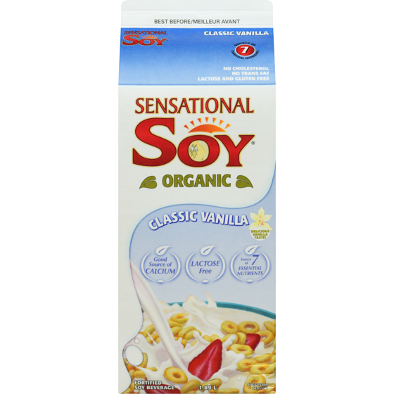 Sensational Soy Vanilla 1.89 l, $0.25/100ml