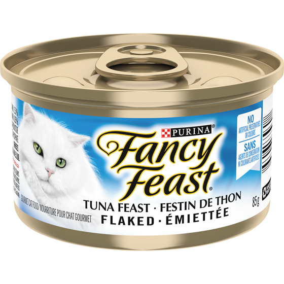 Purina Fancy Feast Émietté Festin de Thon, Nourriture Humide pour Chats 85 g 85 g, 1,06 $/100g