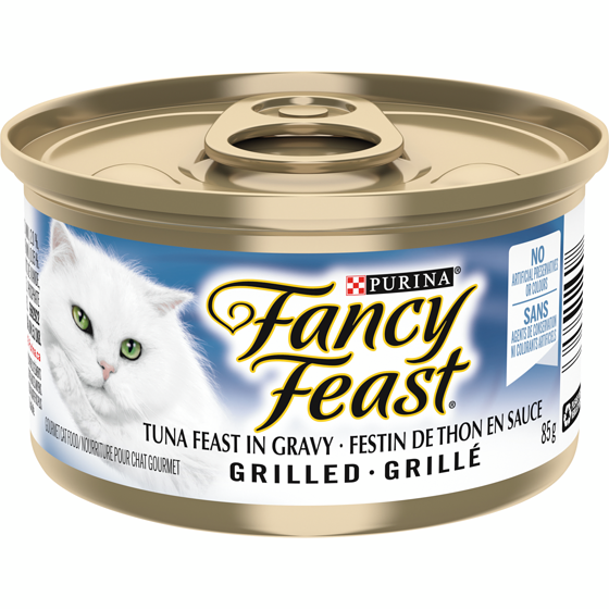 Purina Fancy Feast Grilled Tuna Feast, Wet Cat Food 85 g, $1.06/100g