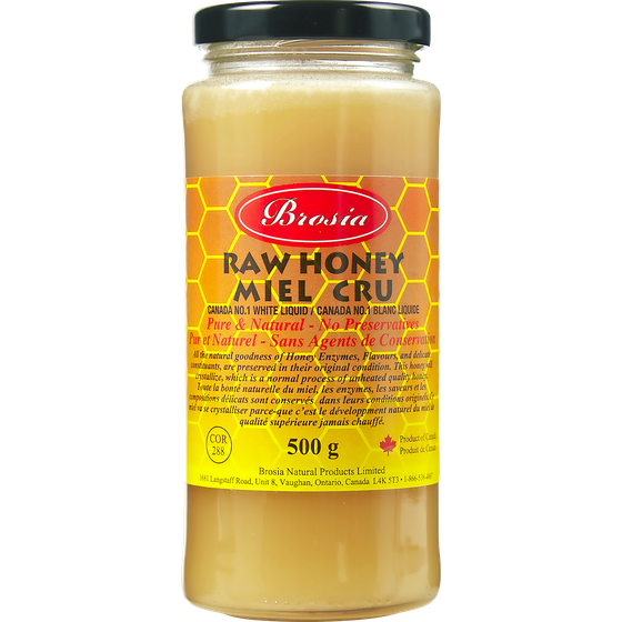 Brosia Miel brut 500 g, 2,00 $/100g