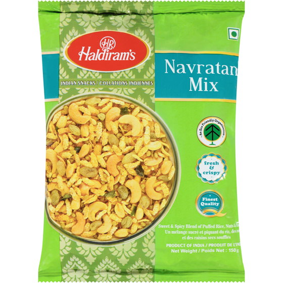 Haldiram Indian Snacks Navratan Mix 150 g, $1.17/100g