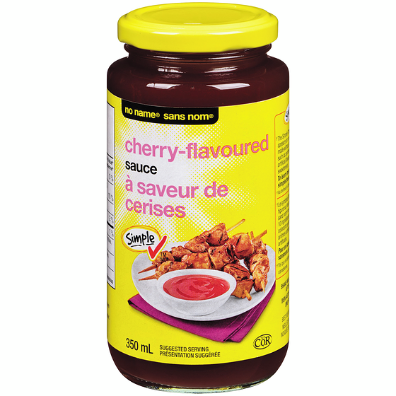 No Name Cherry Flavoured Sauce 350 ml, $0.71/100ml