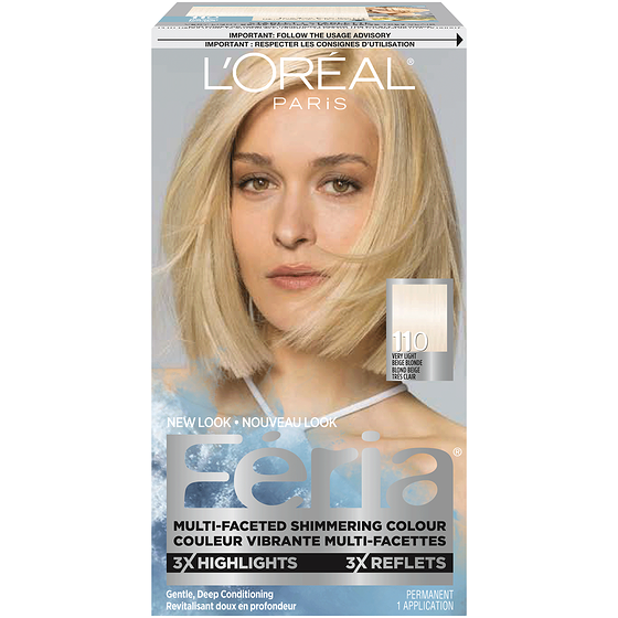 L'Oreal Paris Féria, 110 Very Light Beige Blonde 1 ea, $17.99/1ea