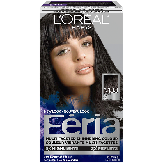 L'Oreal Paris Féria, M31 Cool Soft Black 1 ea, $19.49/1ea