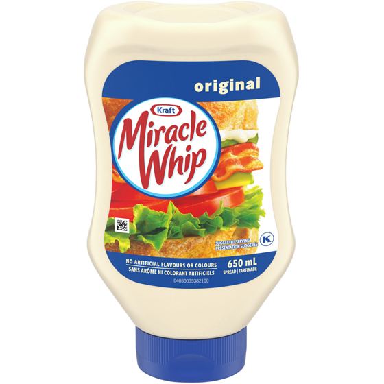 Kraft Tartinade Originale 650 ml, 1,31 $/100ml