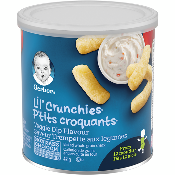Nestlé Gerber Veggie Dip, Toddler Snacks 42 g, $5.95/100g
