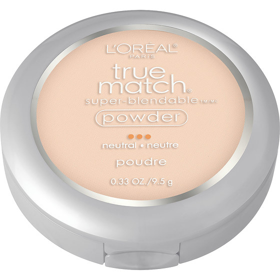 L’Oréal True Match Super-Blendable Poudre Neutre N2 Ivoire Classique 9.5 g, 221,26 $/100g