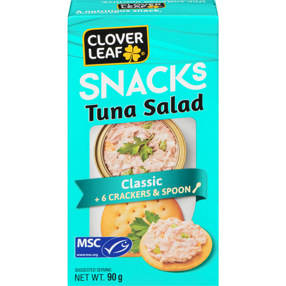 Clover Leaf Tuna Salad Kit, Classic 90 g, $2.43/100g