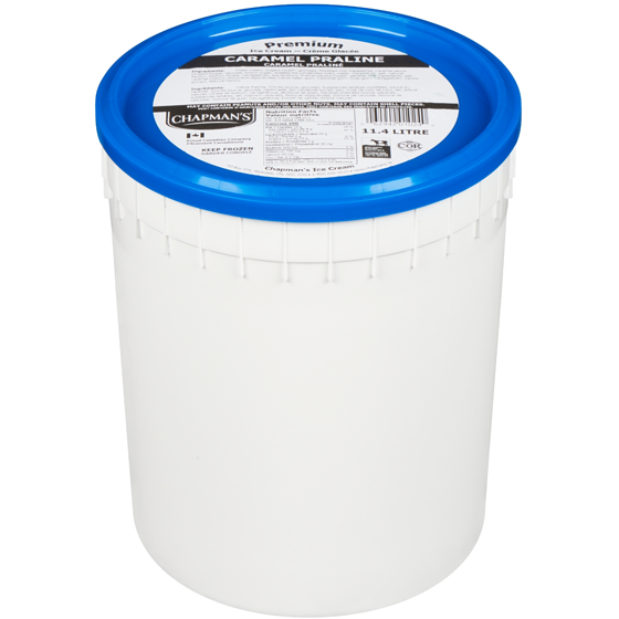 Chapmans Premium Caramel Praline Ice Cream 11.4 l, $0.39/100ml
