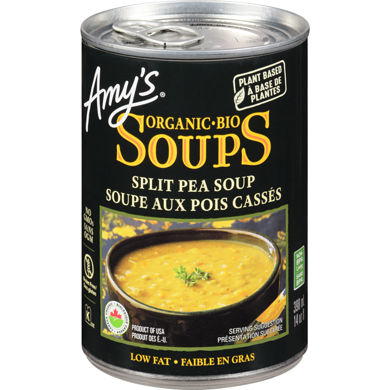 Amys Organic Soup, Split Pea 398 ml, $1.38/100ml