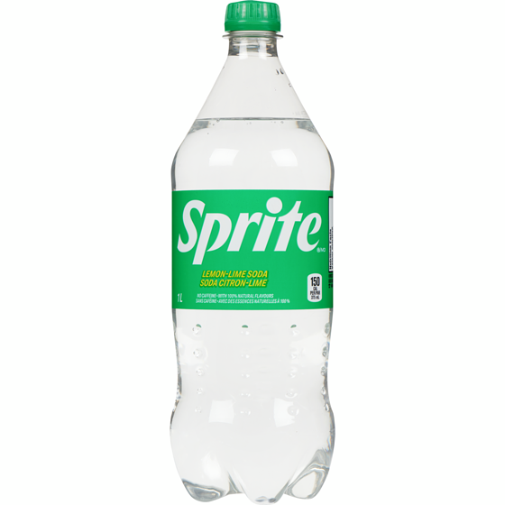 Sprite Soda Citron-Lime Bouteille 1 l, 0,19 $/100ml