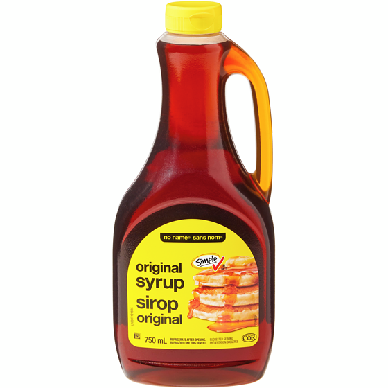 Sans Nom Sirop original 750 ml, 0,44 $/100ml