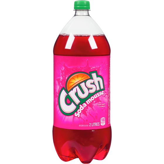 Crush Cream Soda 2 l, 0,16 $/100ml