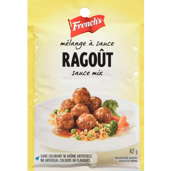 Frenchs Mix Ragout Sauce 42 g, $3.55/100g