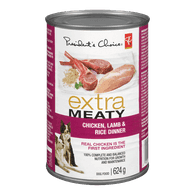 pc extra meaty wet dog food