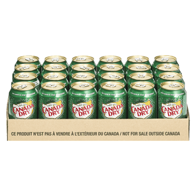 Canada Dry Soda gingembre 24x355.0 ml, 0,19 $/100ml