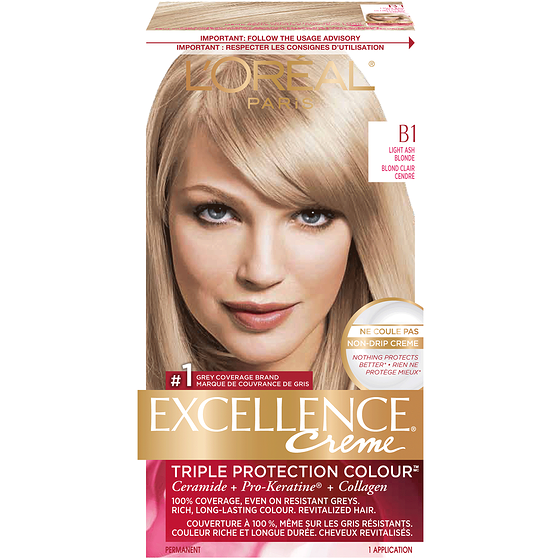 L'Oreal Paris Excellence Crème B1 Light Ash Blonde 1 ea, $17.49/1ea