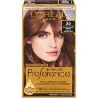 Superior Préférence Permanent Hair Color Medium Golden Brown