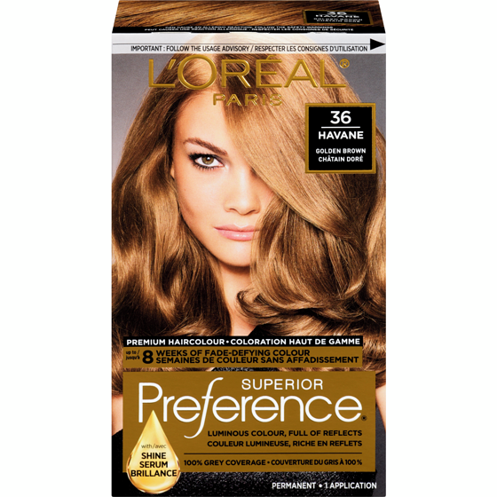 L'Oreal Paris Superior Preference, 36 Golden Brown 1 ea, $19.49/1ea