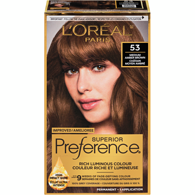 Superior Préférence Permanent Hair Color Medium Amber Brown