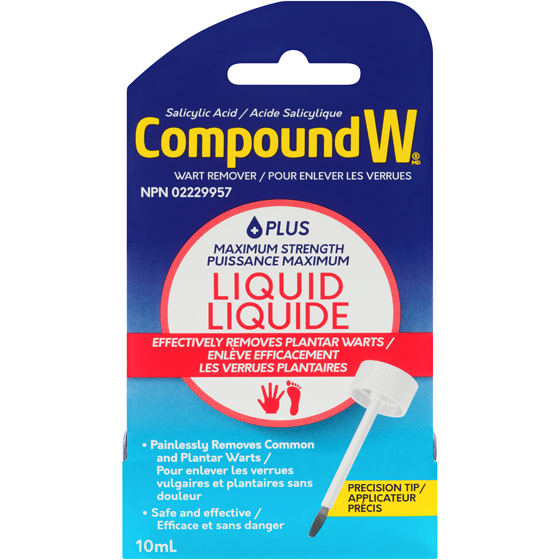 Compound W Plus Liquid 10 ml, $229.90/100ml