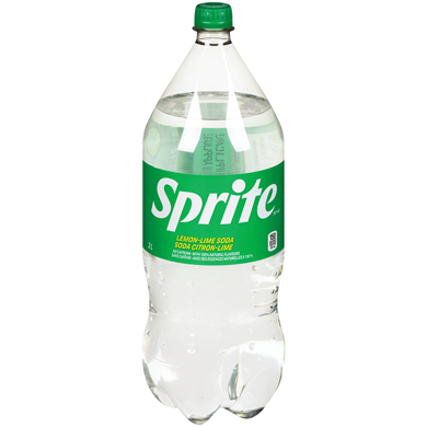 Sprite Soda Citron-Lime Bouteille 2 l, 0,16 $/100ml