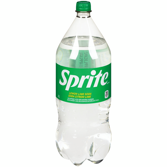 Sprite Soda Citron-Lime Bouteille 2 l, 0,10 $/100ml