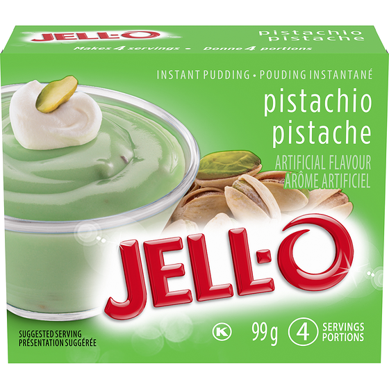 Jell-O Pistachio Instant Pudding Mix 99 g, $2.01/100g