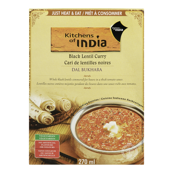 Kitchens of India Black Gram Lentil Curry 270 ml, $1.67/100ml