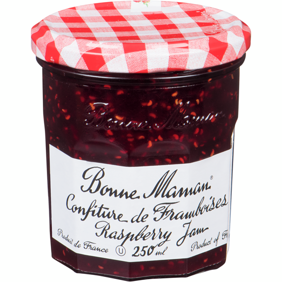 Bonne Maman Raspberry Jam 250 ml, $3.20/100ml