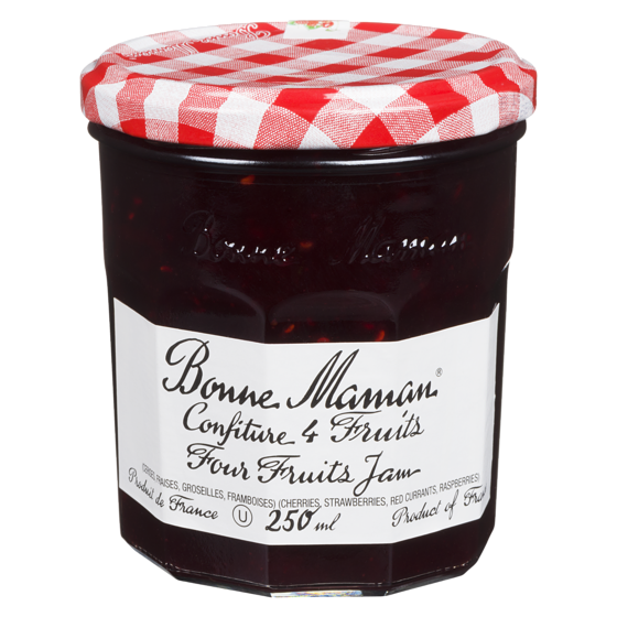 Bonne Maman Jam Four Fruits 250 ml, $3.20/100ml