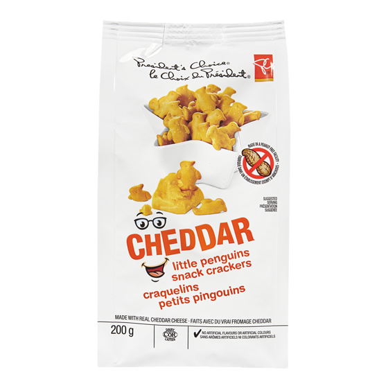 Craquelins Petits pingouins cheddar PC