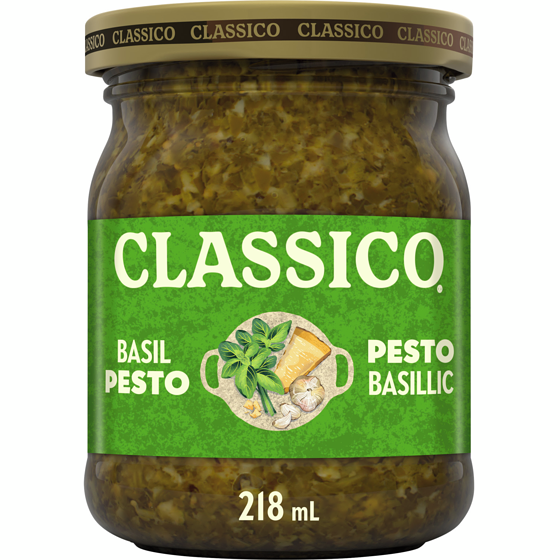 Classico Pesto au basilic 218 ml, 1,74 $/100ml