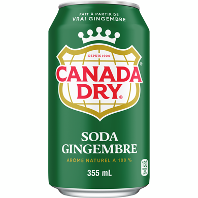 Canada Dry Soda Gingembre 12x355.0 ml, 0,21 $/100ml