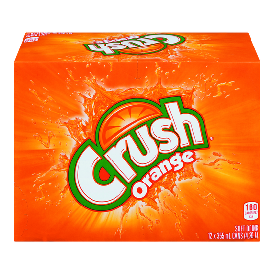 Crush Crush Orange Boissons gazeuses 12x355.0 ml, 0,21 $/100ml