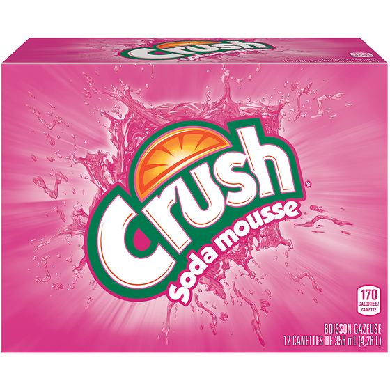 Crush Crush Soda Mousse 12x355.0 ml, 0,21 $/100ml