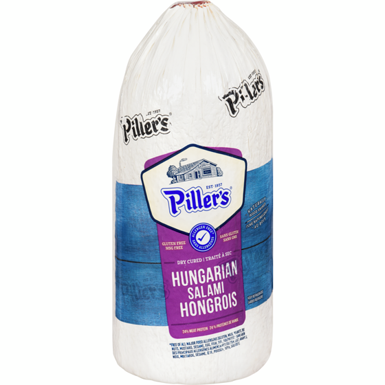 Pillers Hungarian Salami (Thin Sliced) $30.00/1kg $13.61/1lb
