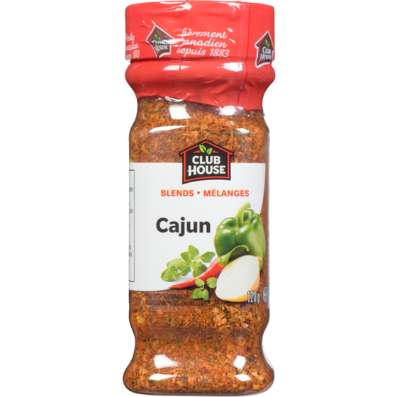Club House Mélange Cajun, Sans Gluten 120 g, 5,00 $/100g