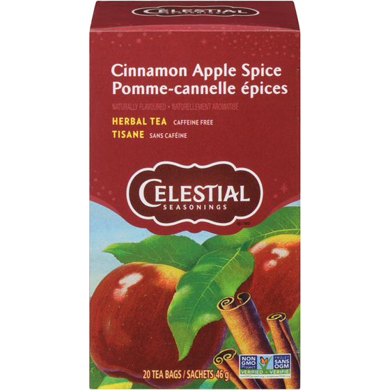 Celestial Seasonings Cinnamon Apple Spice Herbal Tea 20 ea, $0.30/1ea