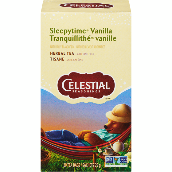 Celestial Seasoning Tisane tranquillithé à la vanille 20 ea, 0,30 $/1ch