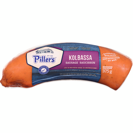 Piller’s Saucisson kolbassa 375 g, 19,97 $/1kg 2,00 $/100g